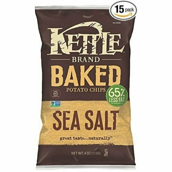 Kettle Brand Kettle Foods Chip Pto Real Seaslt 00203779